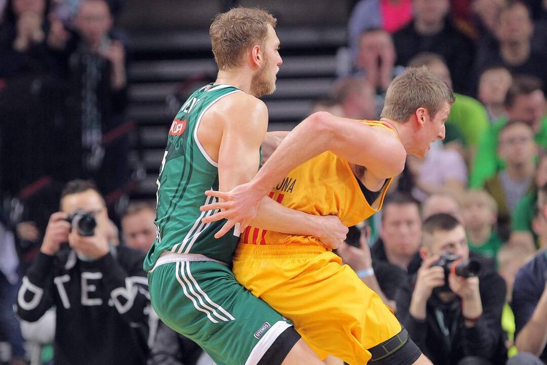 Eurolyga: Kauno „Žalgiris“ – FC „Barcelona“ 59:66.