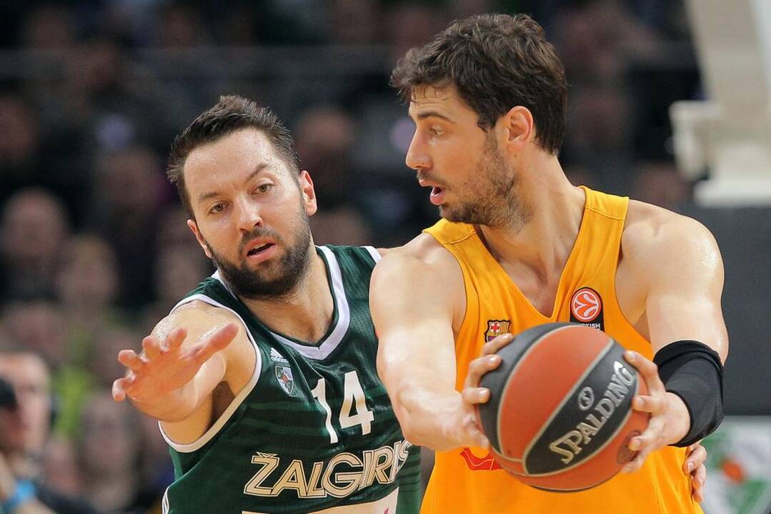 Eurolyga: Kauno „Žalgiris“ – FC „Barcelona“ 59:66.