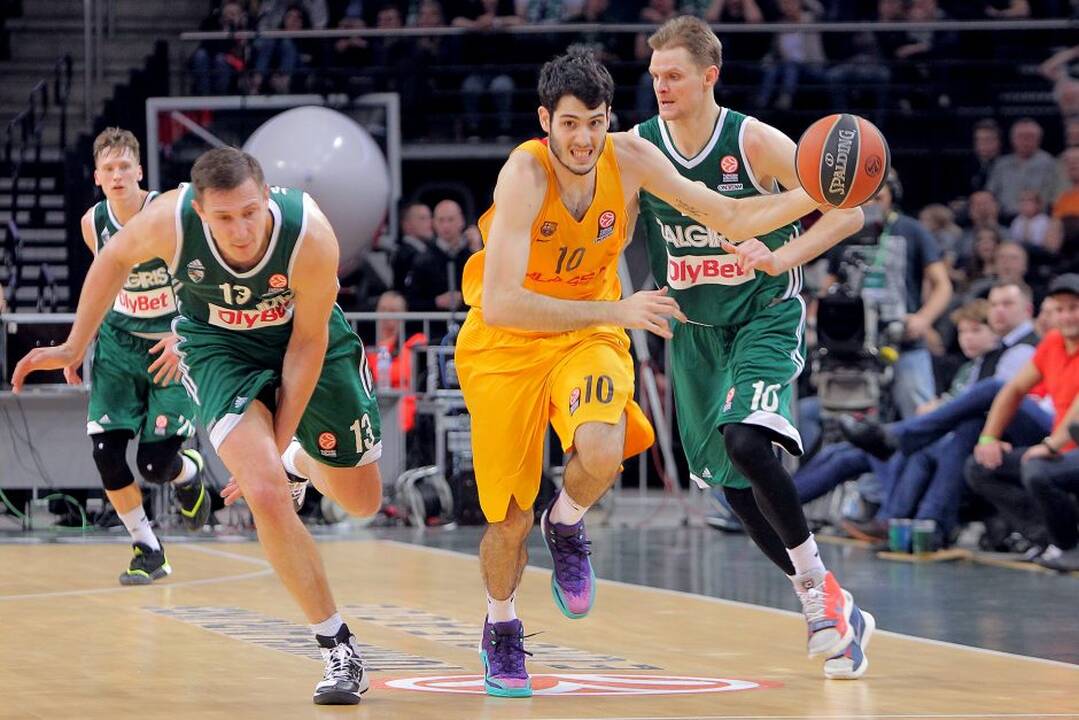 Eurolyga: Kauno „Žalgiris“ – FC „Barcelona“ 59:66.