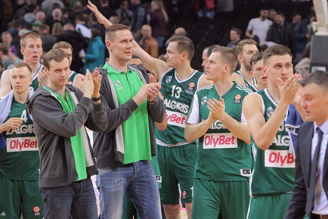 Eurolyga: Kauno „Žalgiris“ – FC „Barcelona“ 59:66.