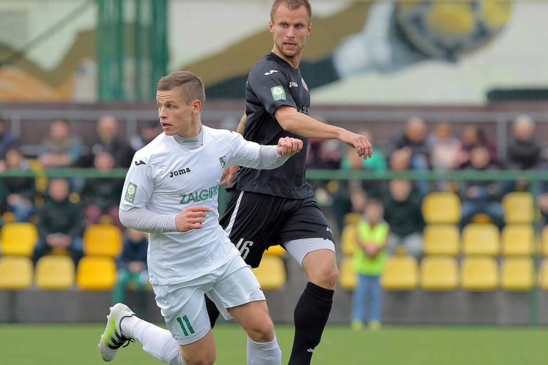 A lyga: „Kauno Žalgiris“ – Marijampolės „Sūduva“.