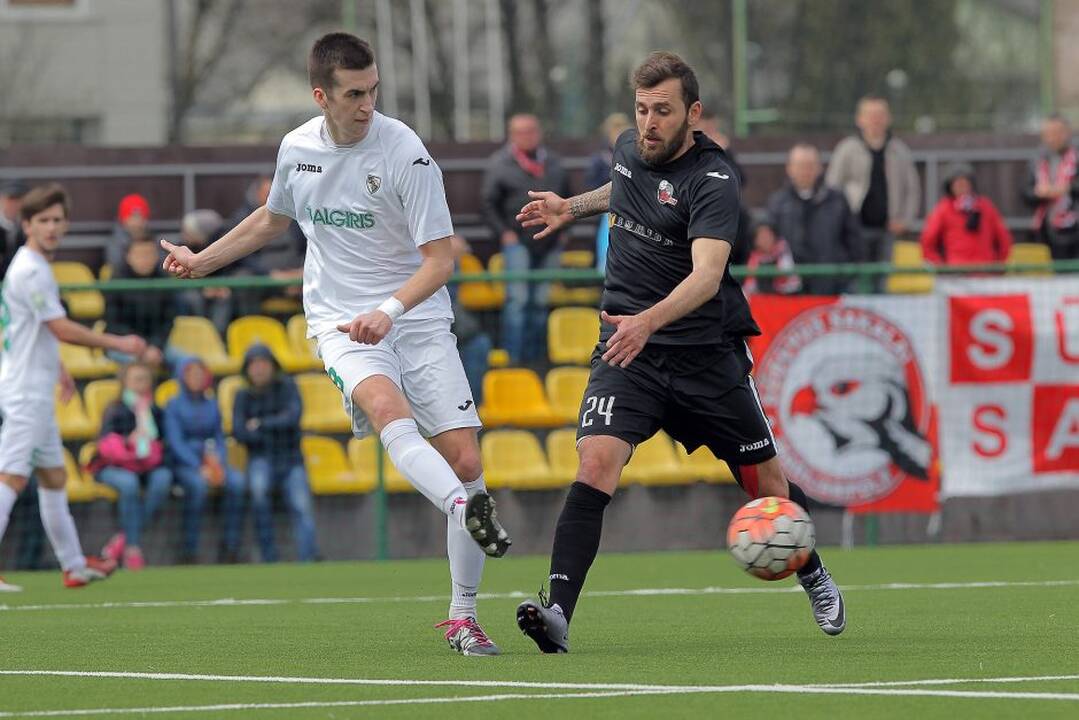 A lyga: „Kauno Žalgiris“ – Marijampolės „Sūduva“.