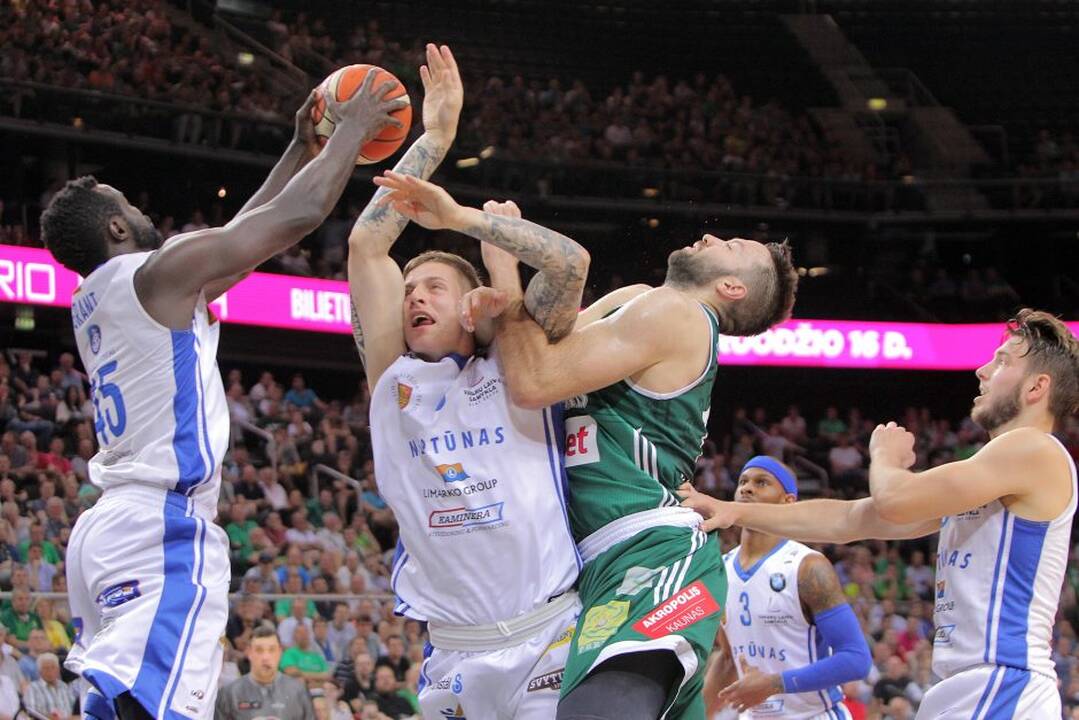 LKL finalas. „Žalgiris“ – „Neptūnas“ 78:54