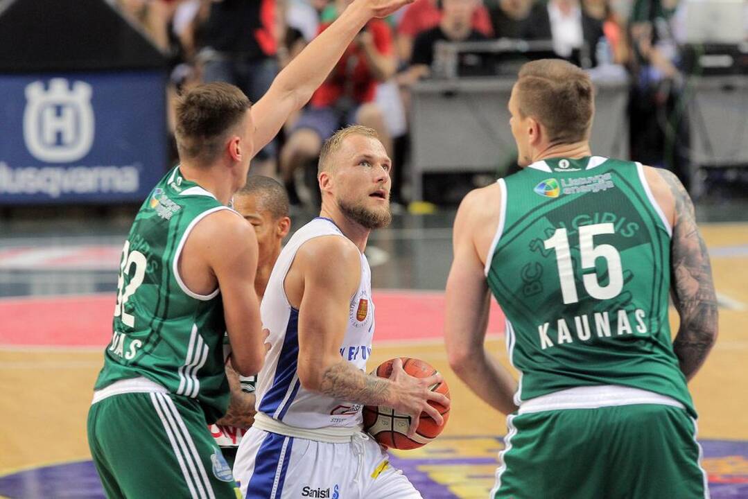 LKL finalas. „Žalgiris“ – „Neptūnas“ 78:54