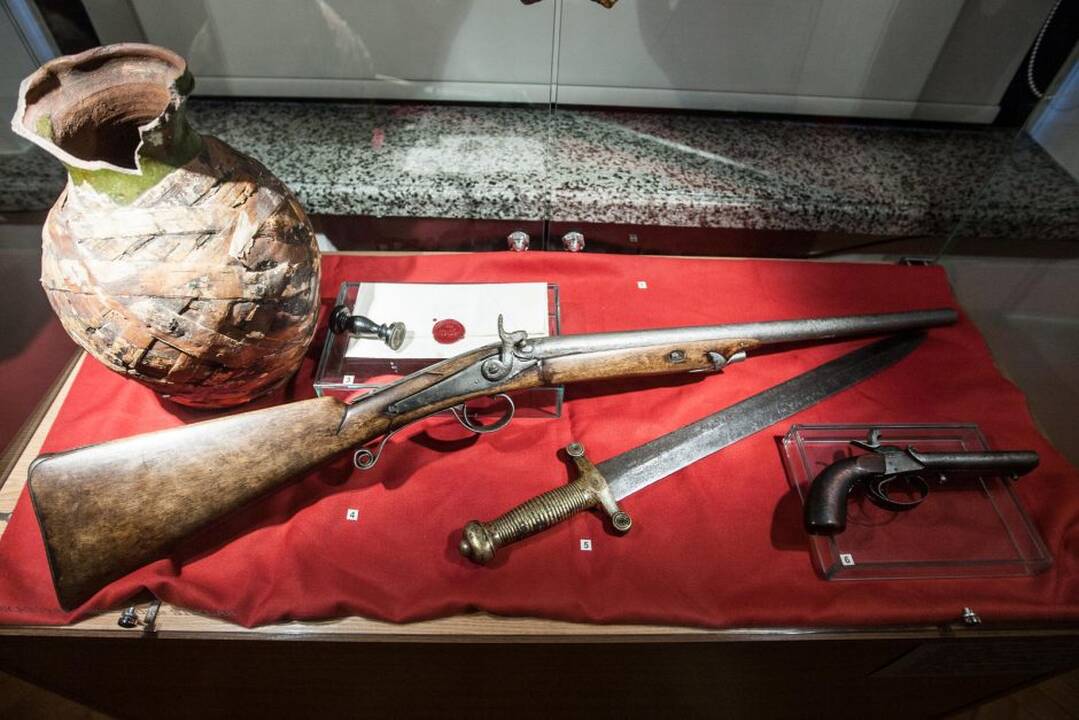 Parodos „Dvarų relikvijos pasakoja... Nuo kovų iki kovų“ atidarymas 