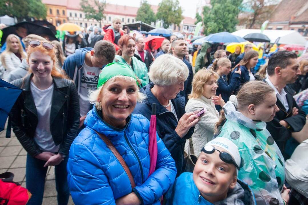 Į Kauną grįžo Rūta Meilutytė
