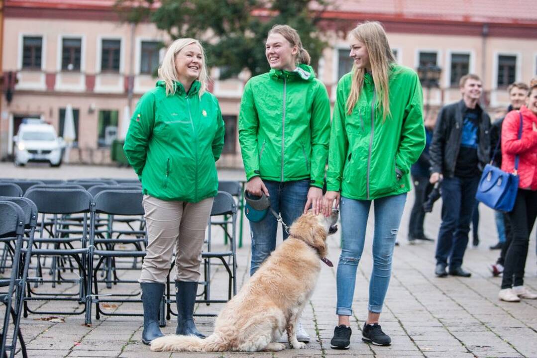 Į Kauną grįžo Rūta Meilutytė
