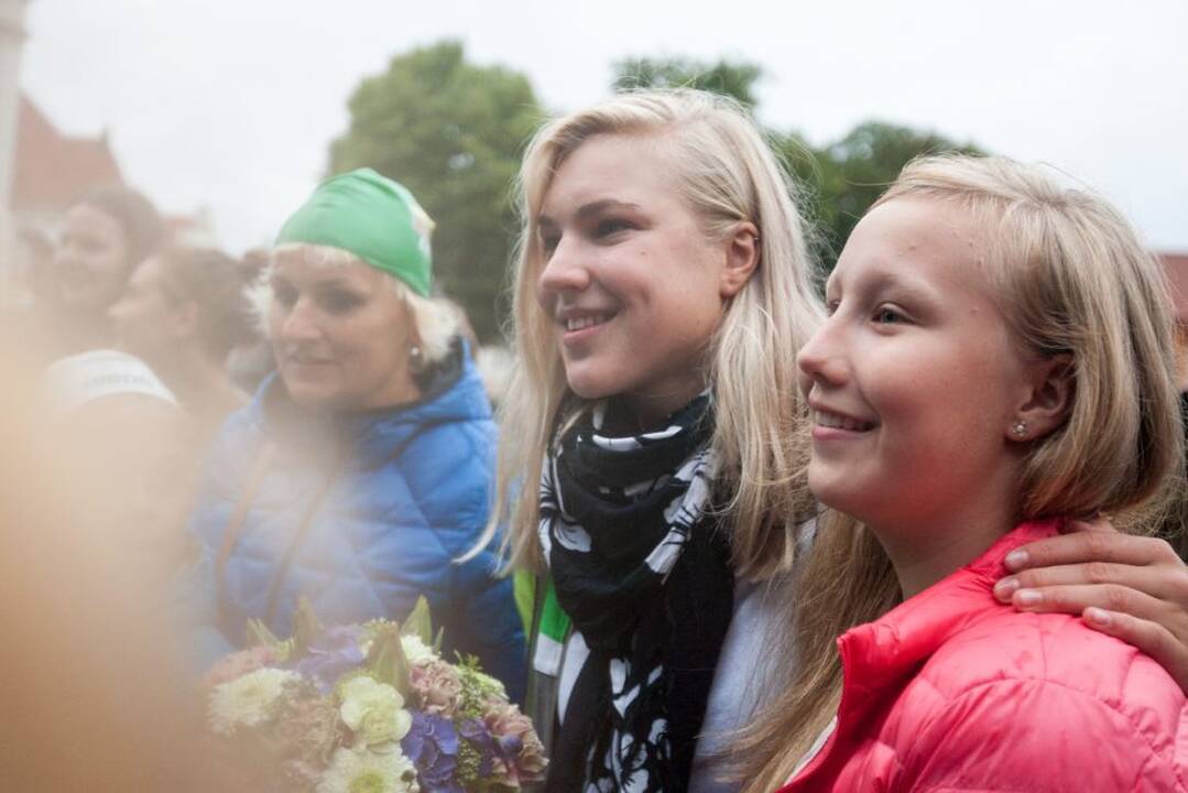 Į Kauną grįžo Rūta Meilutytė