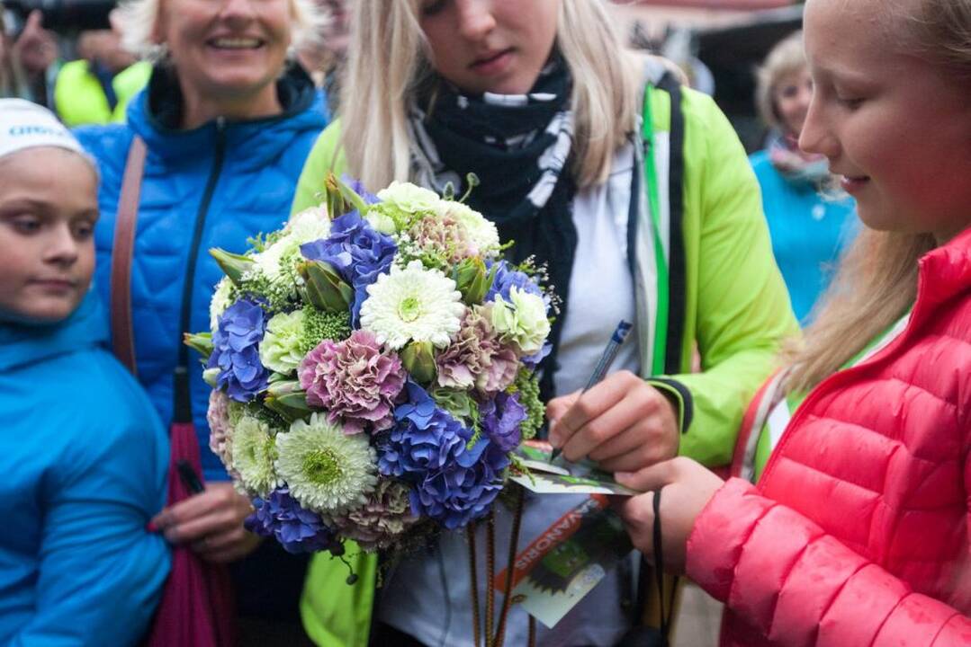 Į Kauną grįžo Rūta Meilutytė