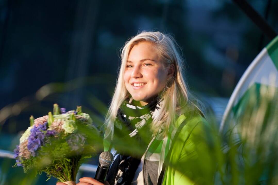 Į Kauną grįžo Rūta Meilutytė