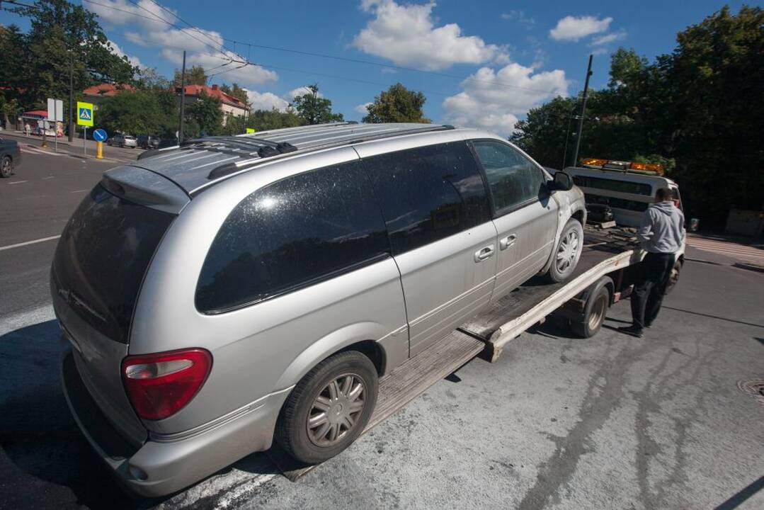 Sudegęs automobilis