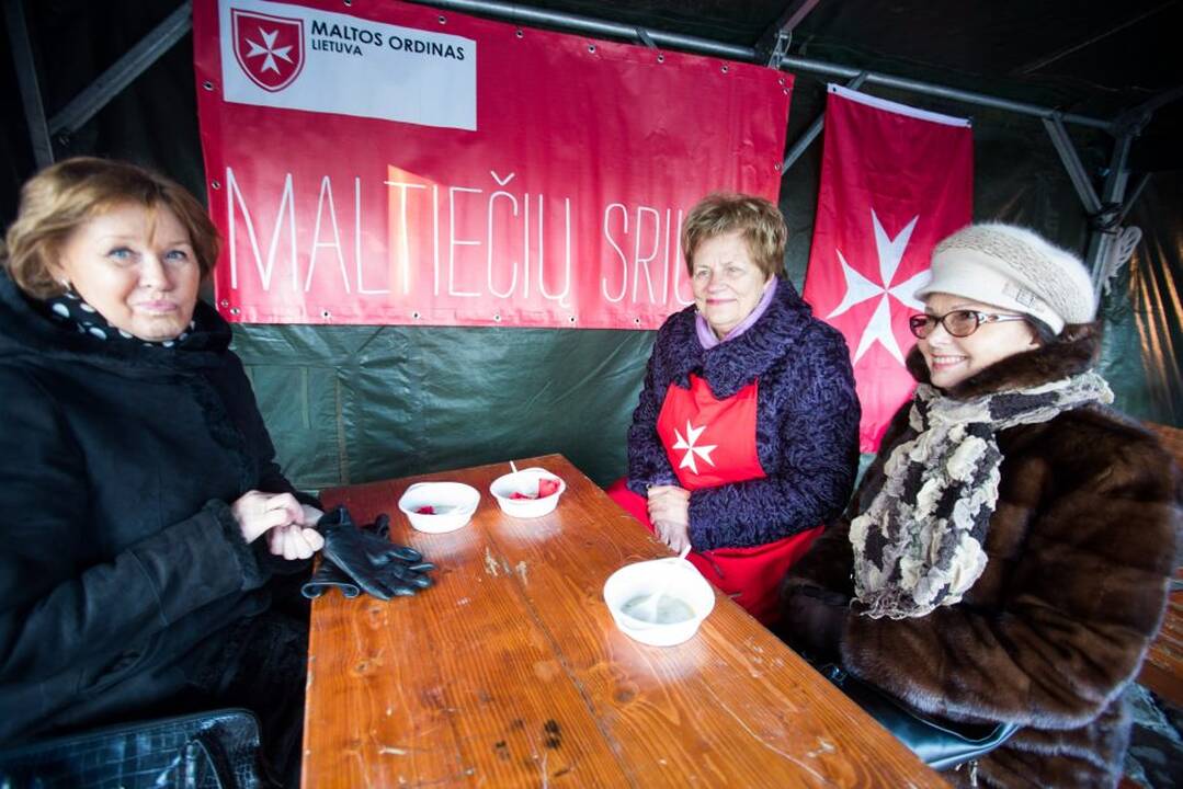 Maltiečių sriubos akcija