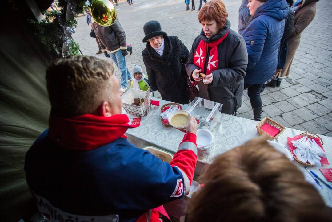 Maltiečių sriubos akcija