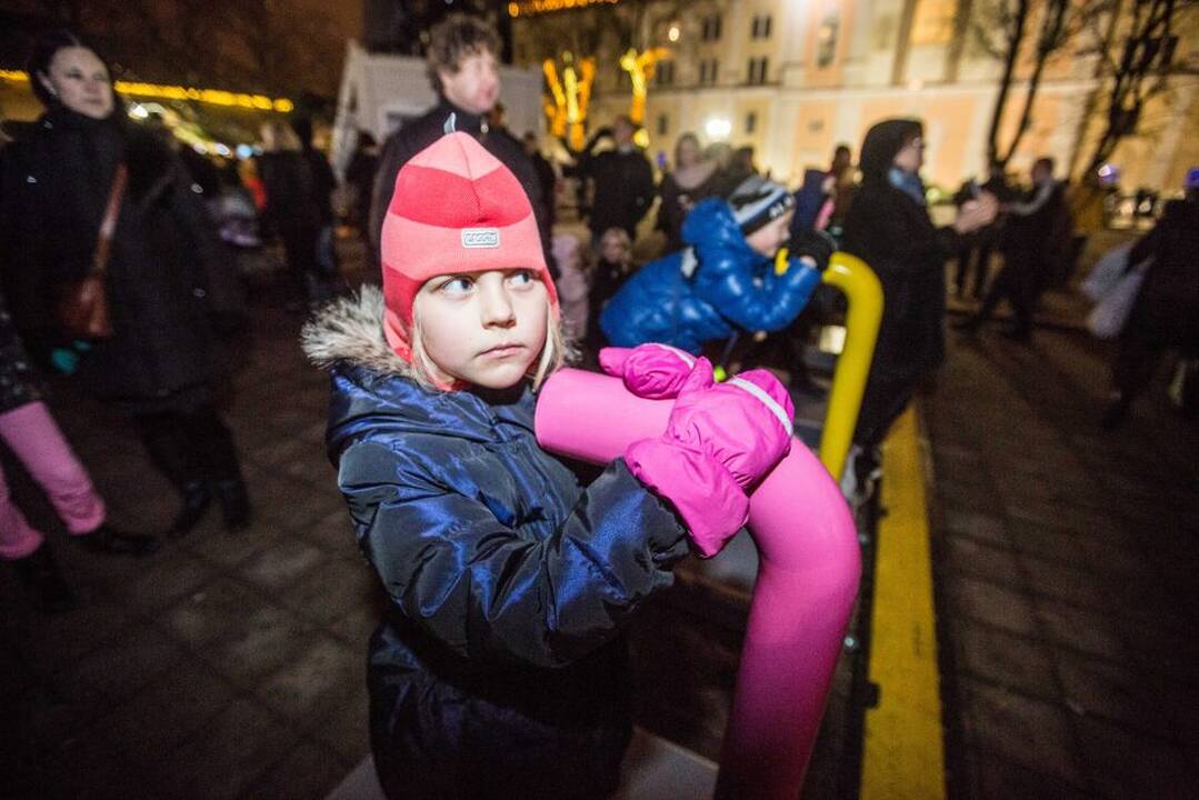 Interaktyvios projekcijos atidarymas