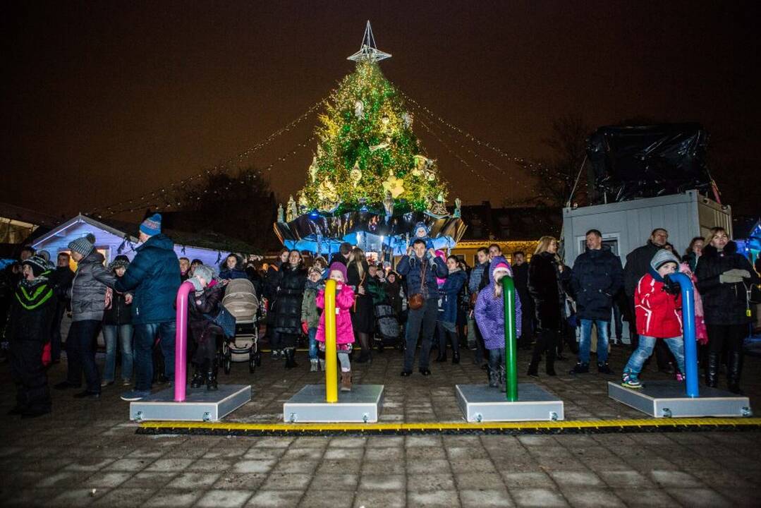 Interaktyvios projekcijos atidarymas