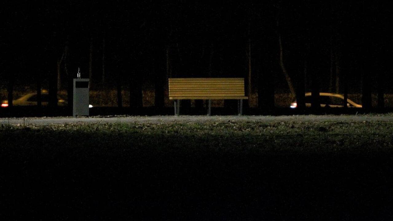 Kalniečių parke – naujas LED apšvietimas