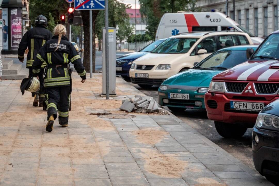 Gaisras Kauno klinikinėje ligoninėje