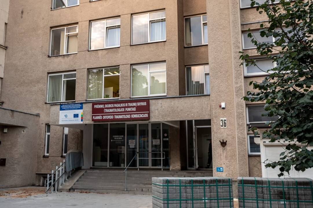 Gaisras Kauno klinikinėje ligoninėje