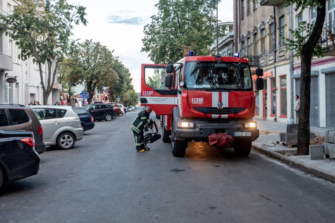 Gaisras Kauno klinikinėje ligoninėje