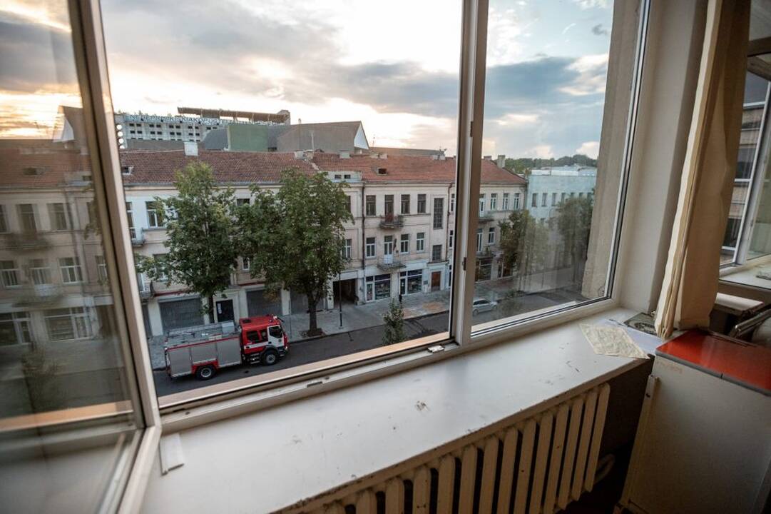 Gaisras Kauno klinikinėje ligoninėje