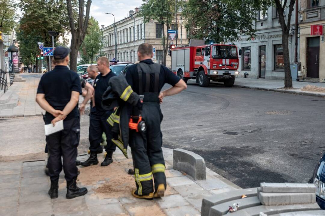 Gaisras Kauno klinikinėje ligoninėje