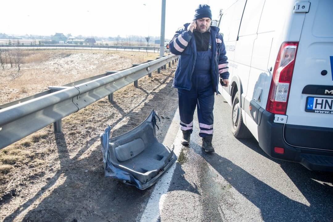 Tragiška avarija ant Garliavos viaduko