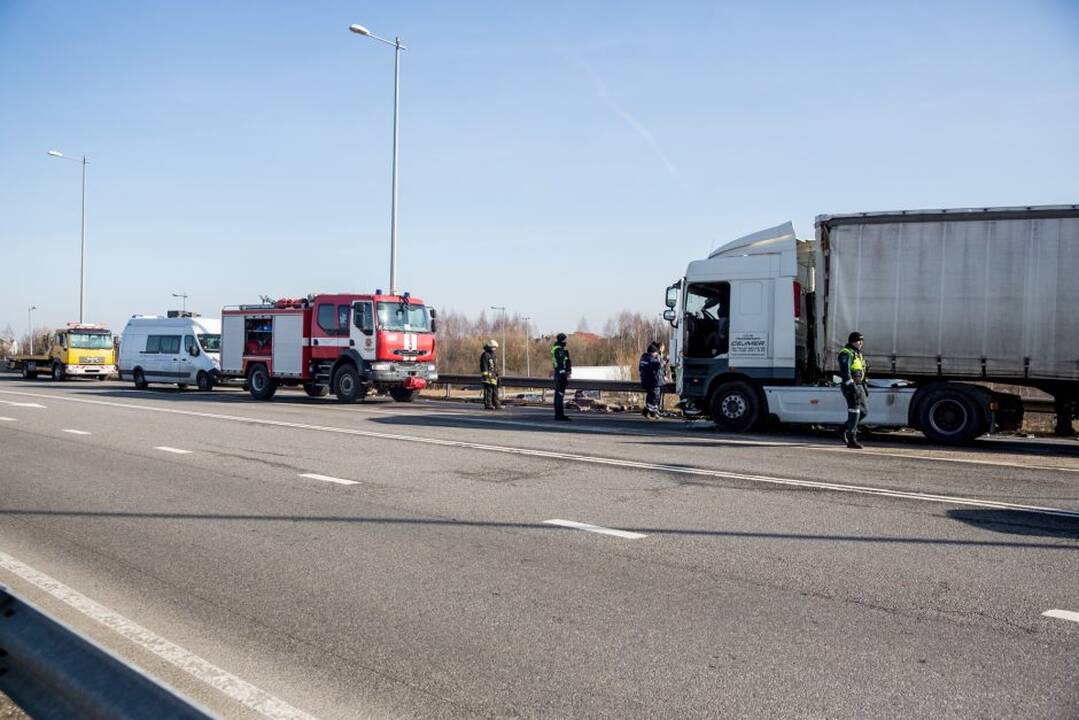Tragiška avarija ant Garliavos viaduko