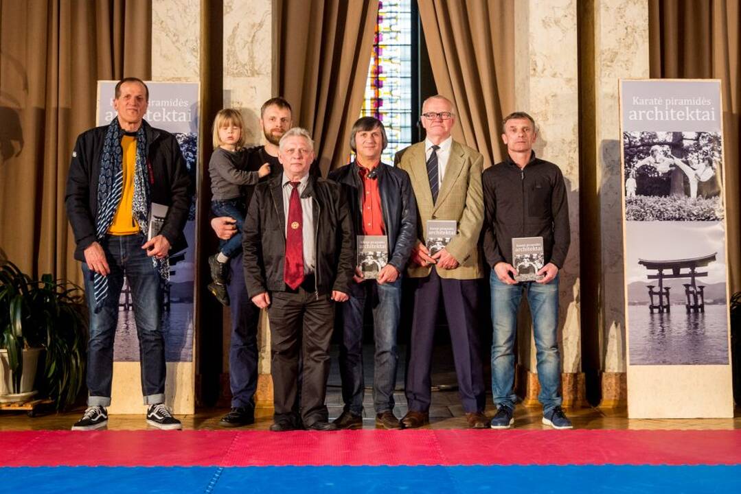 Knygos "Karatė piramidės architektai" pristatymas
