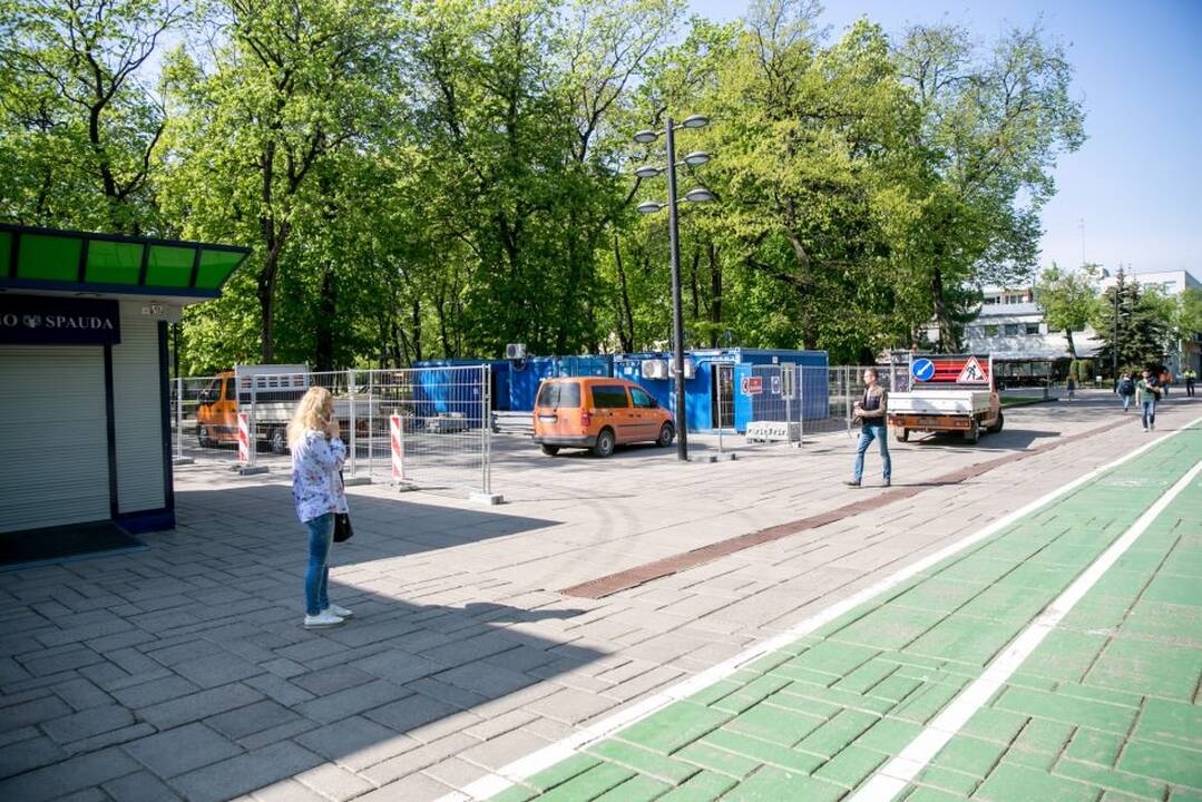 Rekonstrukcijai užtverta Laisvės alėja