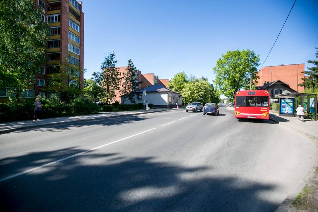 Dingo Taikos stotelės stoginė?