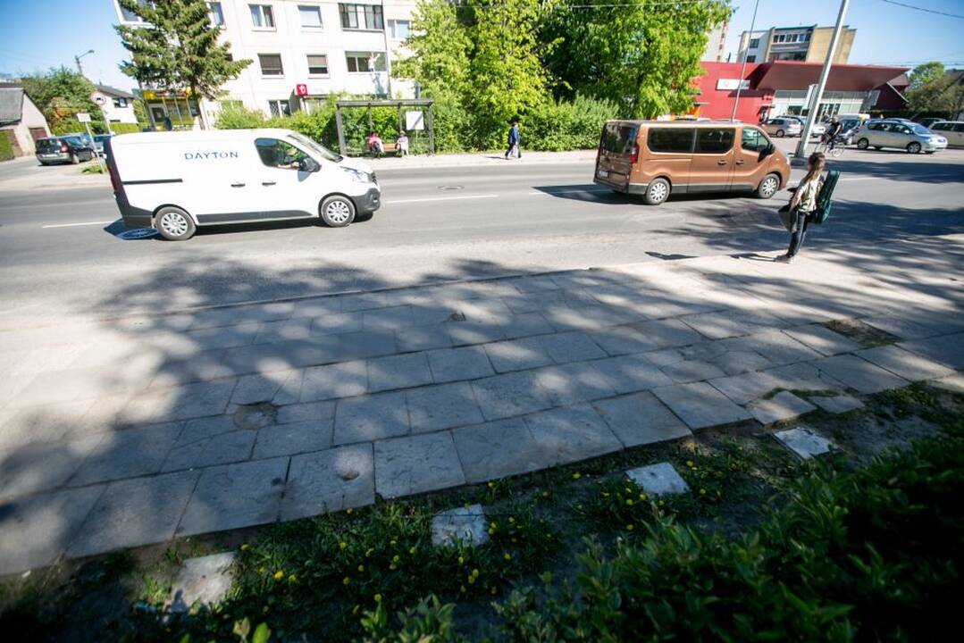 Dingo Taikos stotelės stoginė?
