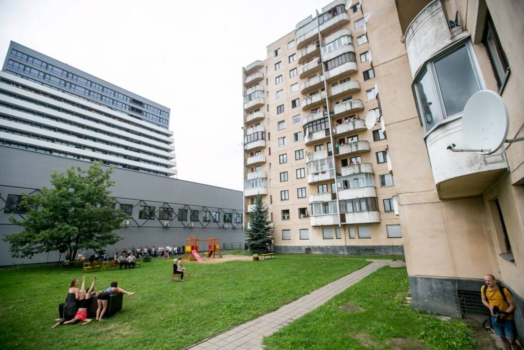 Netikėtumų festivalyje pasirodė cirko artistai