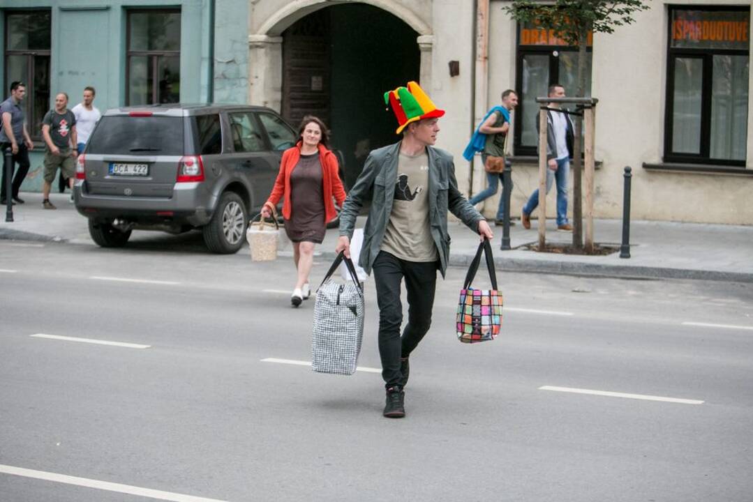 Netikėtumų festivalyje šturmuotas Parodos kalnas