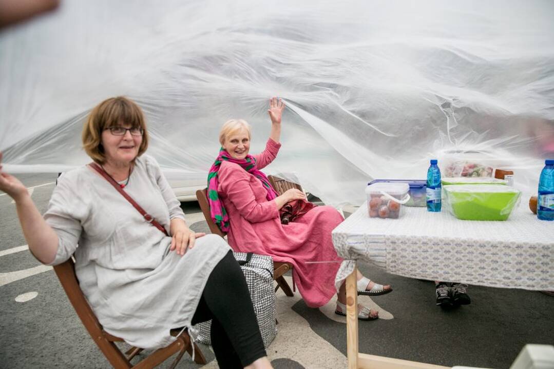 Netikėtumų festivalyje šturmuotas Parodos kalnas