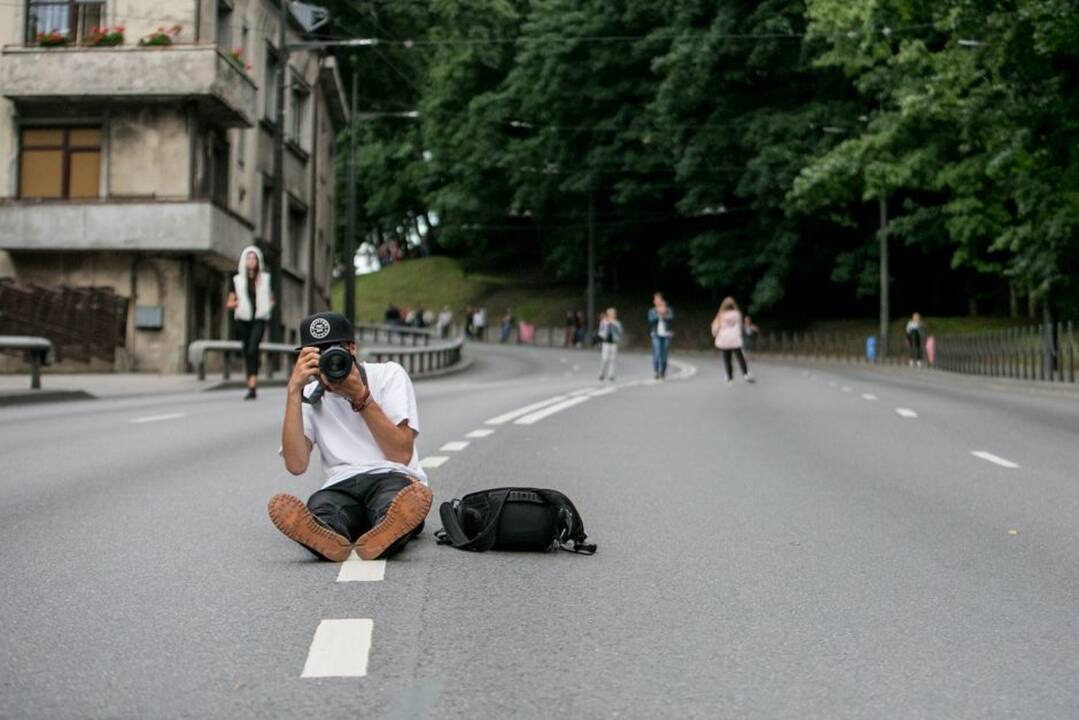 Netikėtumų festivalyje šturmuotas Parodos kalnas