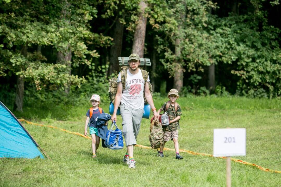 Šaulių sąskrydis Rumšiškėse