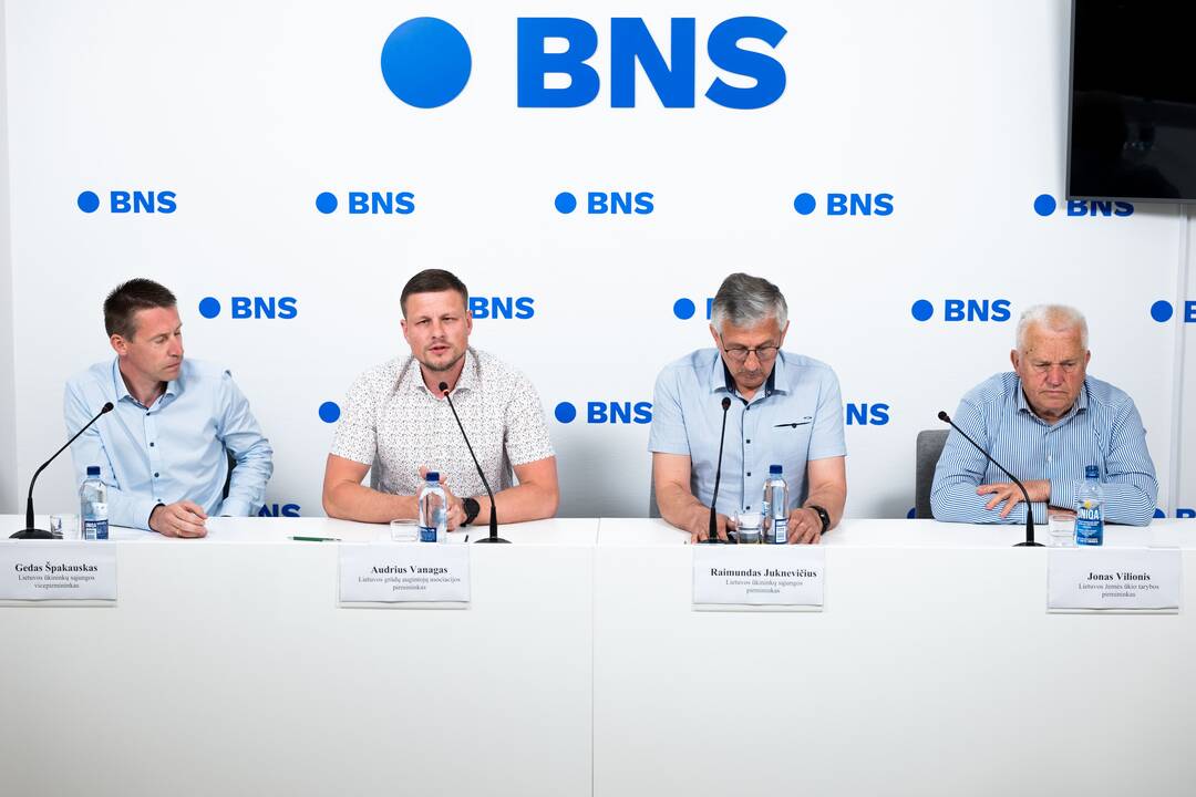 Lietuvos ūkininkų sąjungos spaudos konferencija