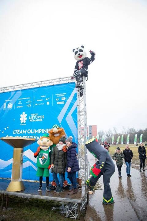 Talismanų varžybos „LTeam olimpiniame žiemos festivalyje“