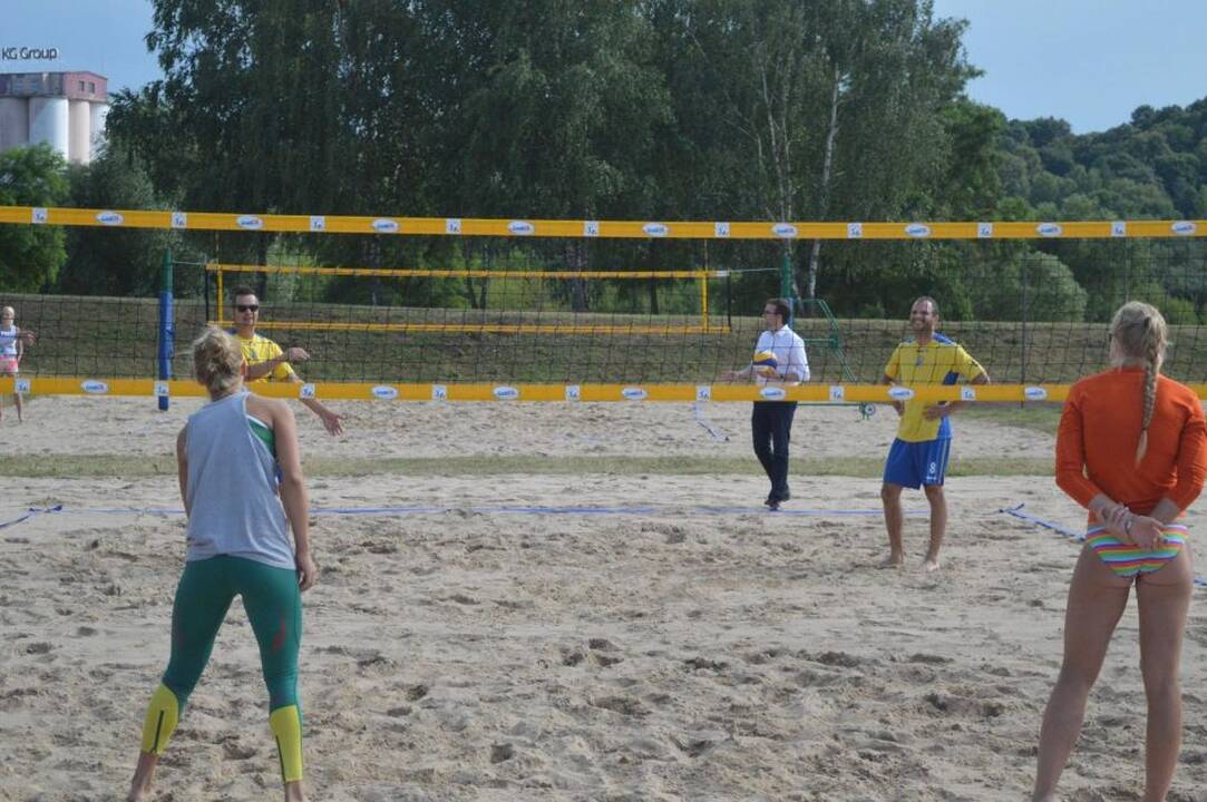 Tinklinio mėgėjai sportuoti galės Nemuno saloje
