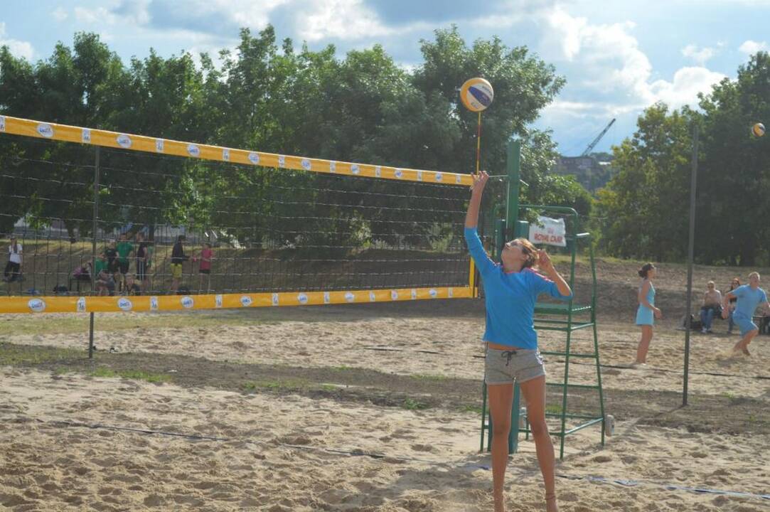 Tinklinio mėgėjai sportuoti galės Nemuno saloje