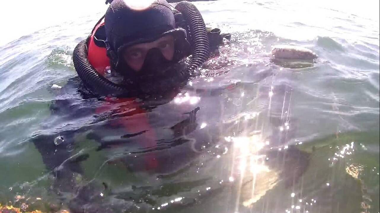 Narai-išminuotojai sunaikino karo laikų miną