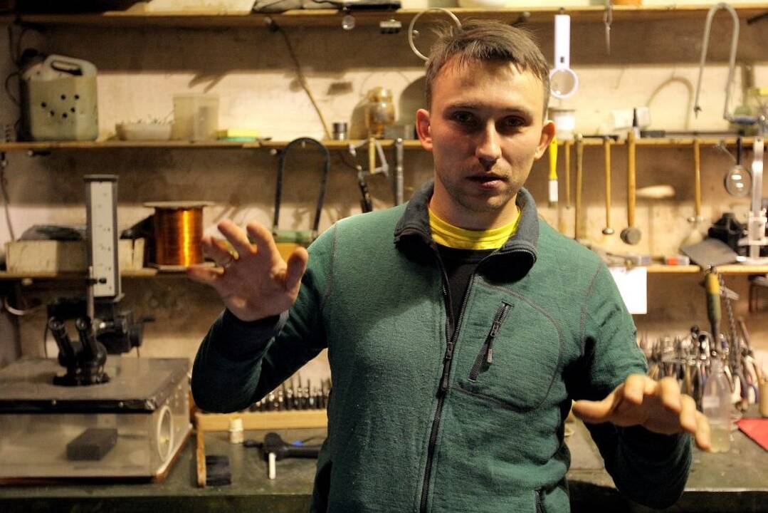 Kauno kalėdinės eglutės kūrėjai testavo išmaniuosius žaislus.