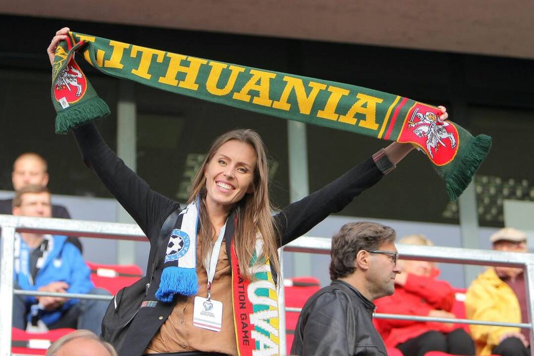 Europos futbolo čempionato atrankos rungtynės Estija – Lietuva.