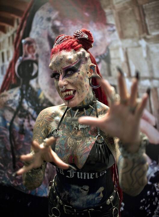 Labiausiai tatuiruoti pasaulio žmonės