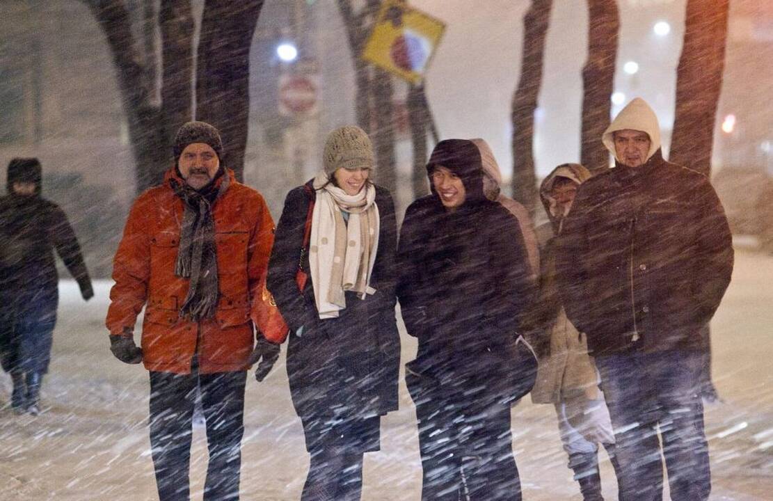 JAV šiaurės rytų regioną apėmė smarki pūga