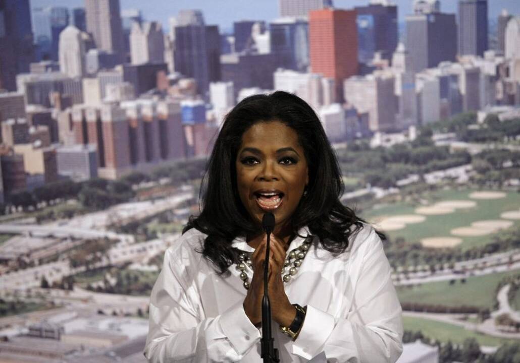 Populiarioji Oprah ir žymūs žmonės