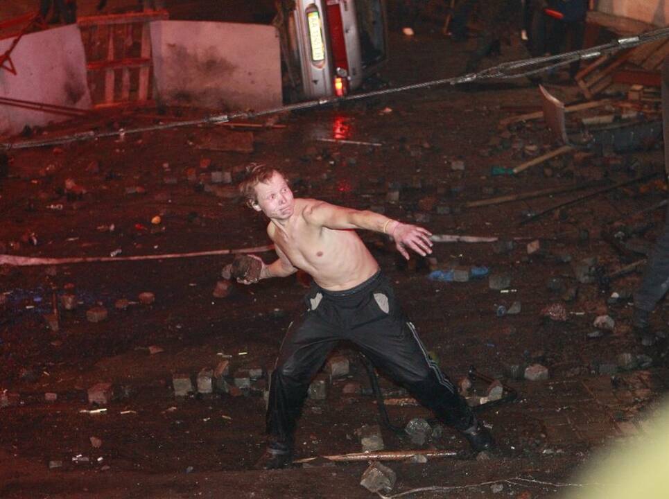 Kijevą drebina nauji susirėmimai