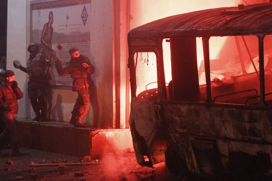 Kijevą drebina nauji susirėmimai