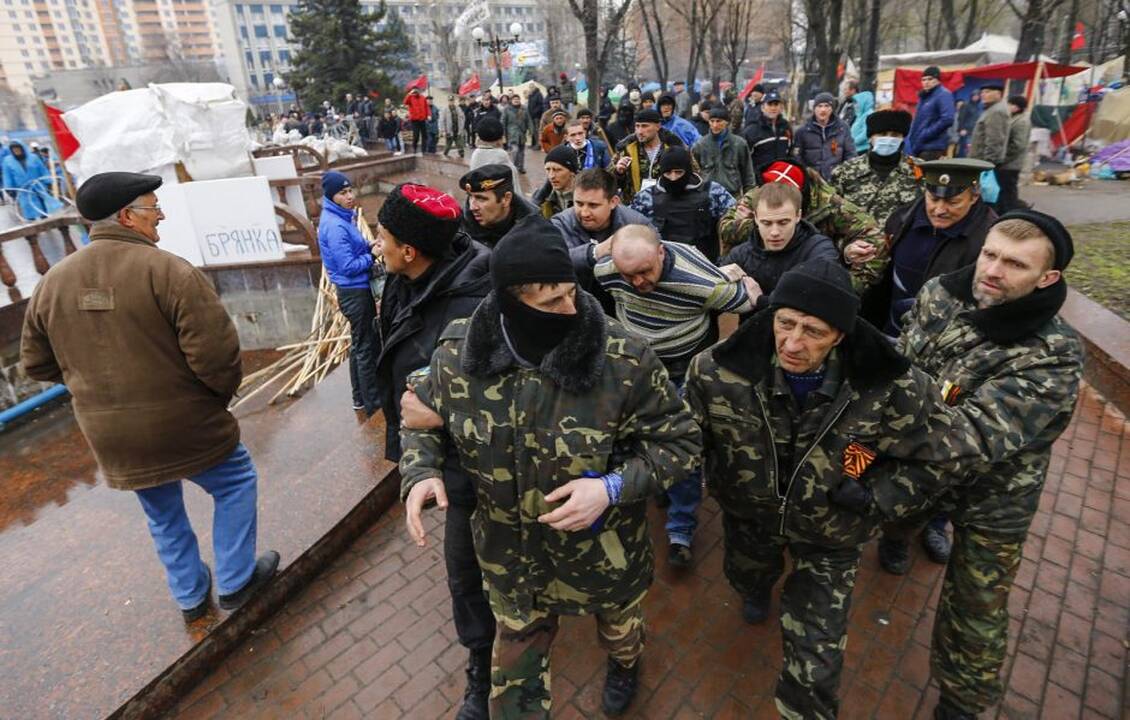 Neramumai Ukrainoje tęsiasi