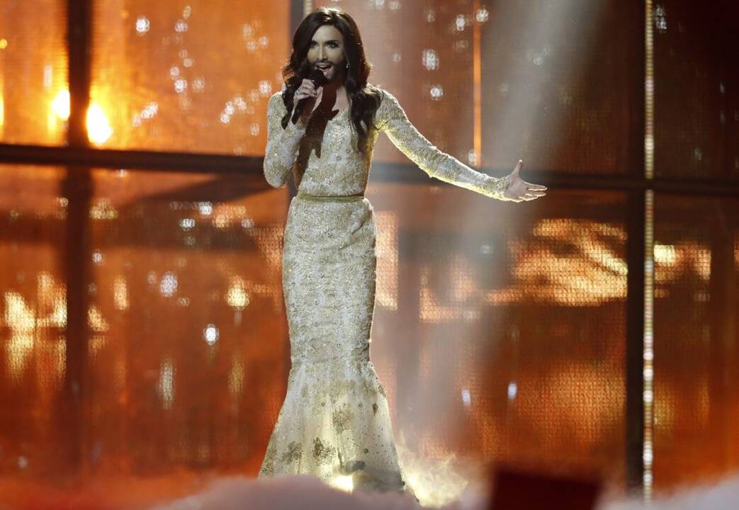 Barzdotas "Eurovizijos" transvestitas 